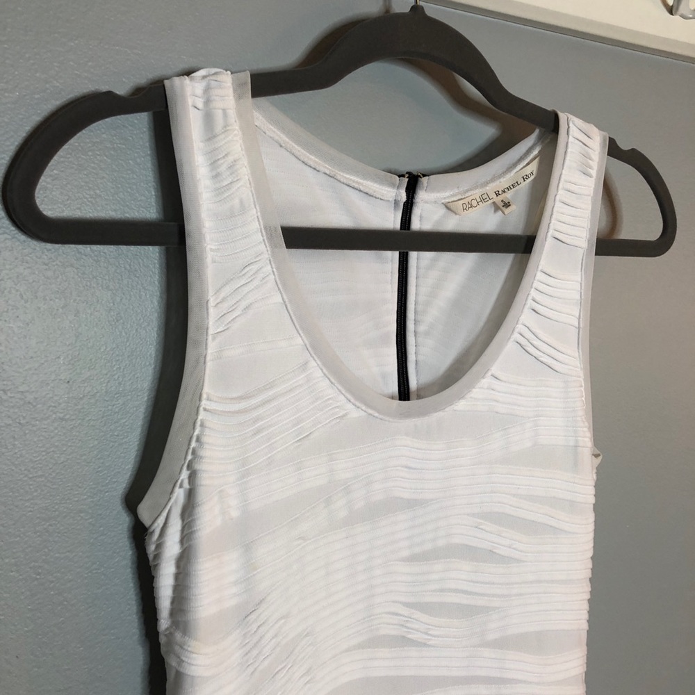White Rachel Roy Midi Dress - Picture 3 of 5